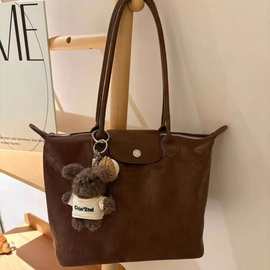 楠家同款 蜚声原野托特包包女士2025新款手提包上班通勤单肩包