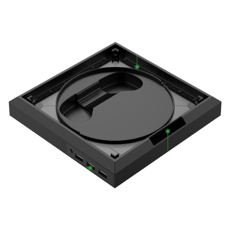 XBOX SERIES X/S mango de acogida faro efecto RGB colorido luminoso base juego accesorios periféricos