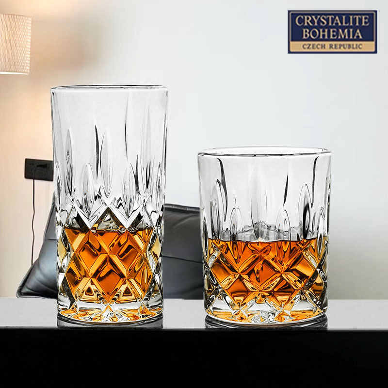 BOHEMIA捷克原装进口水晶玻璃威士忌奢华家用谢菲尔德洋酒洋轻奢