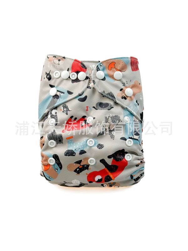 メーカークロスボーダー赤ちゃんおむつ洗える尿不湿通気性プリントトレーニングパンツcloth diaper|undefined