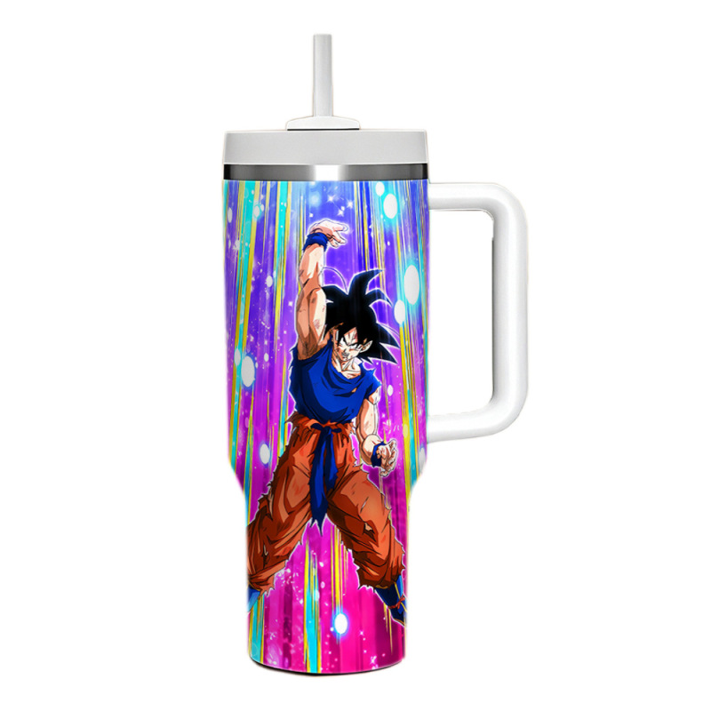 クロスボーダー Amazon 40oz ドラゴンボール ドラゴンパール カーカップ ステンレス製 アイスバーカップ タンブラー|undefined