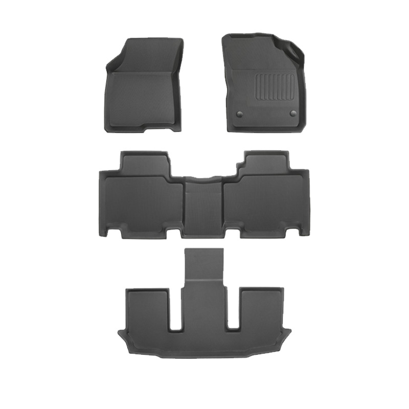 Aplicable para 2024 BYD M6 / eMAX7 timón derecho 3D todo el tiempo material XPE almohadilla de pie para automóviles almohadilla antisucia