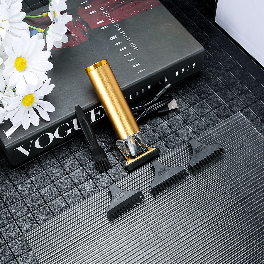 Corte de pelo eléctrico transfronterizo al por mayor retrógrado tallado impulsor eléctrico cabeza baldía de aceite impulsor eléctrico cortadora de plástico afeitar