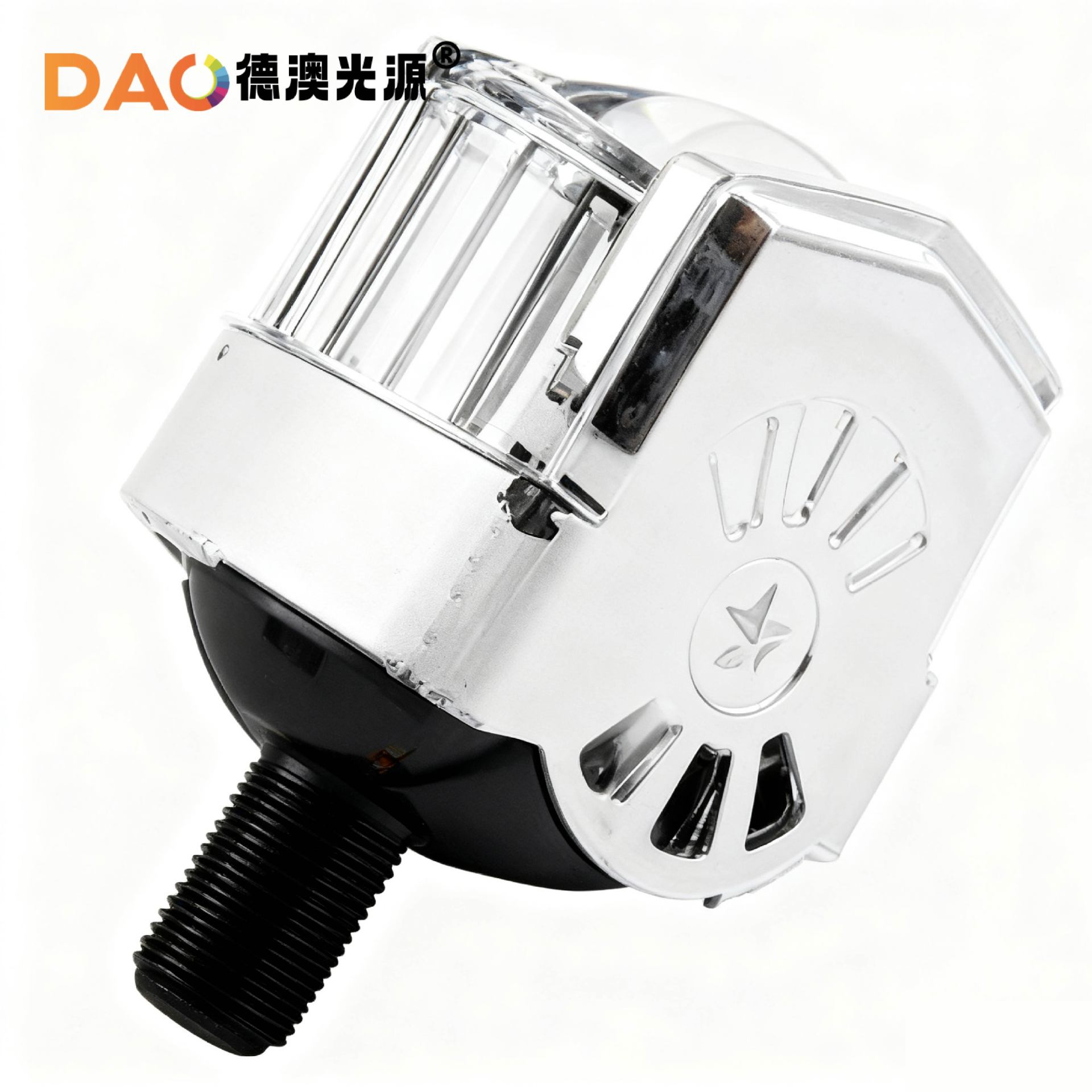 Segunda generación LED DE ALTO haz de luz de carretera de alta lente modificada coche faro LED faro instalación sin pérdida pistola láser