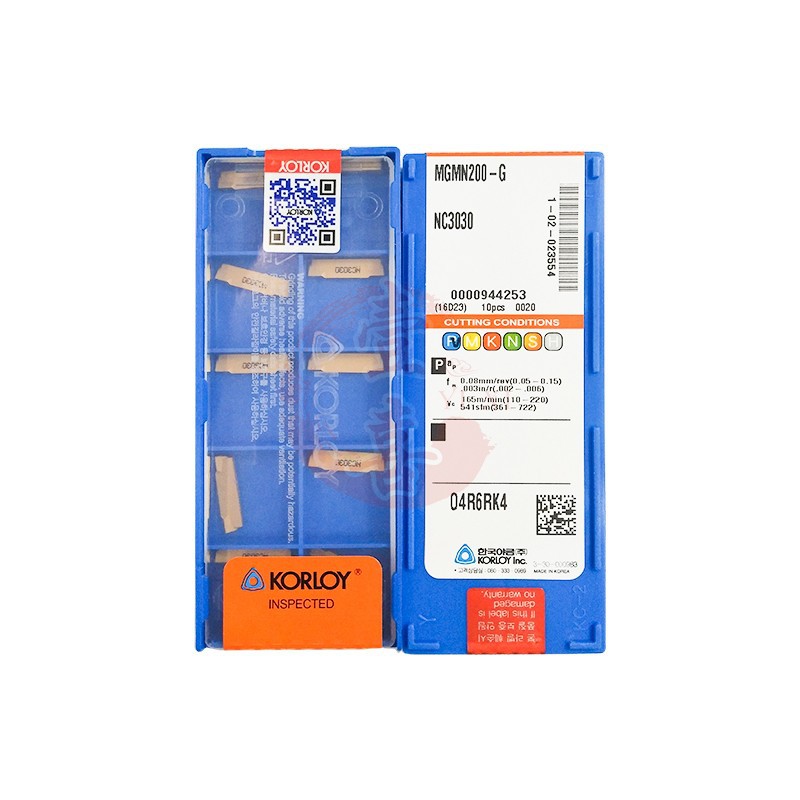 韩国克洛伊数控刀片正品MGMN200-G NC3020/NC3030/NC3120
