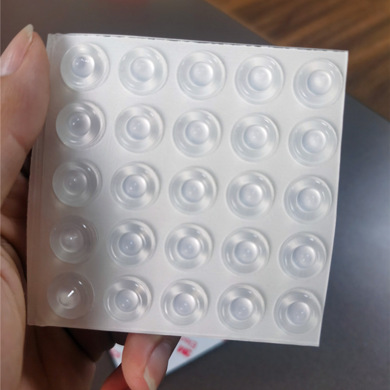 抖音爆款透明防撞胶粒 3/M硅胶防撞垫 消音颗粒 防滑橡胶缓冲脚垫
