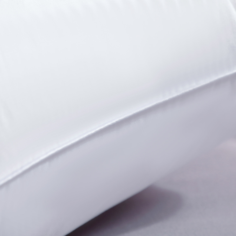 Cross-border anti-feather cloth 3D feather silk cotton pillow core slow rebound comfortable sanding cloth feather silk cotton cushion core customized as required