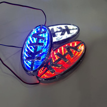 汽车led车标灯 适用于3D起亚K5索兰托赛拉图后尾标灯改装LED车标