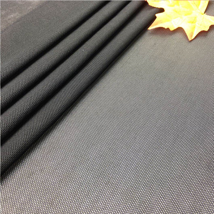 高品质95%涤纶5%氨纶弹力网眼布印花速干弹性网布运动衣瑜伽面料