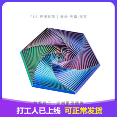 クロスボーダー3Dプリントフラクタルイライラ六角形ストレス解消神器fractalfidgetヘキサンおもちゃ