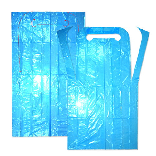 e clean disposable apron picnic kitchen hospital painting labor insurance plastic sleeveless thickened waterproof and oil-proof apron