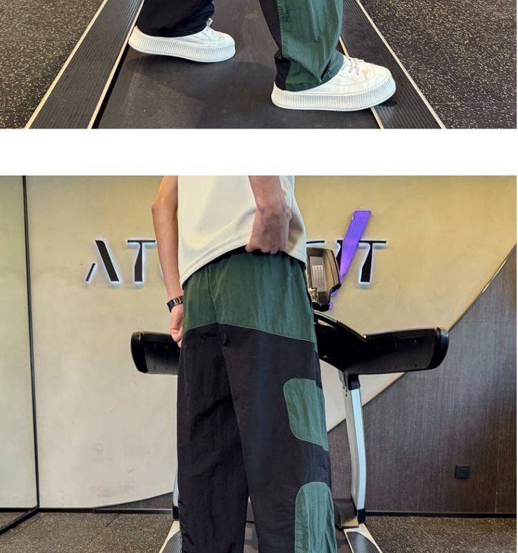 Herren Freizeithose Gerade Geschnitten Sonnenschutz Sommerhose_voghion.com