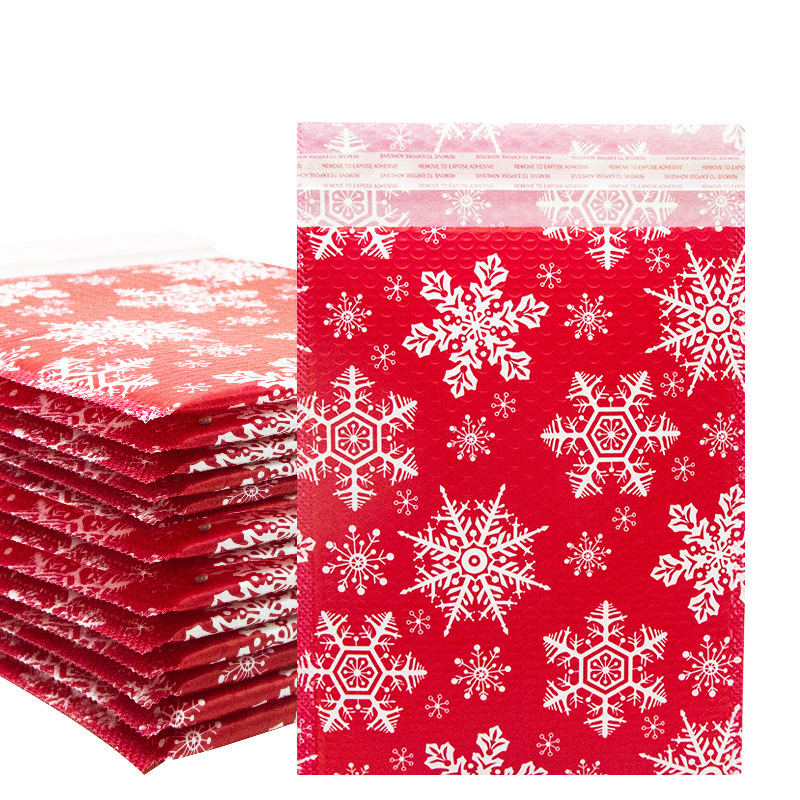 快递物流打包袋印刷服装包装汽泡泡沫袋共挤膜气泡雪花气泡信封袋