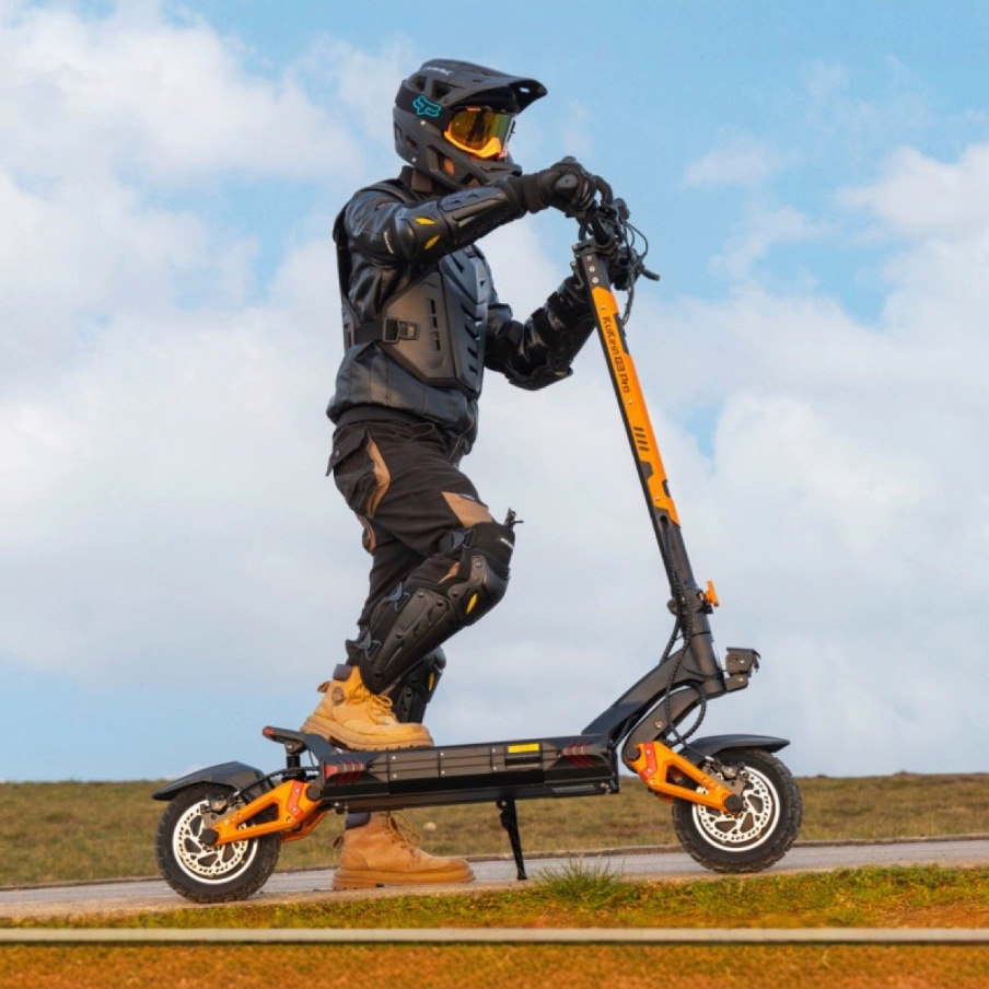 Cool Kirin KukirinG3Pro Scooter eléctrico de doble tracción Alta velocidad Larga duración de la batería Coche eléctrico plegable de alta potencia