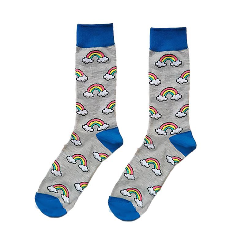 50g Weight Socks Classification Socks Lingerie Type Cotton Fabric Type A Pair Quantity Holiday, Daily Occasion Non-Slip Function Color Block, Landscape Pattern All Seasons Season Women's Gender Printing Design Simple Style, Classic Style Style Women's Simple Style Classic Style Color Block Landscape Cotton Printing Crew Socks A Pair 6