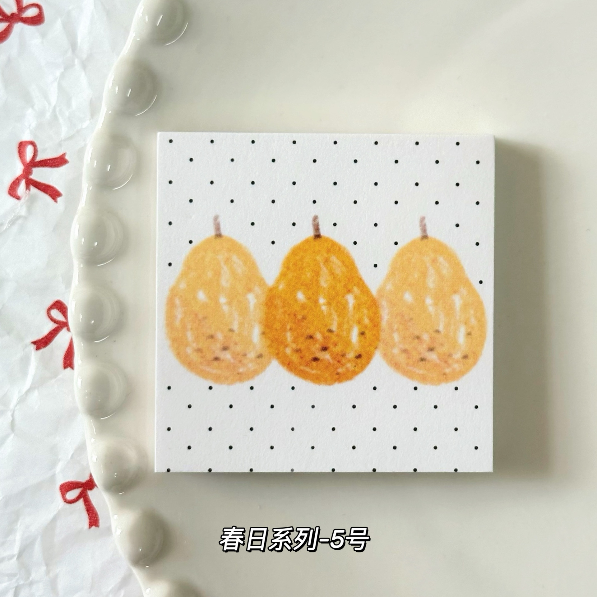 Cuaderno de anotaciones de primavera serie 5 * 5cm mini estudiantes materiales de cuentas de mano Memorando Mensaje Cuaderno de anotaciones se puede desgarrar