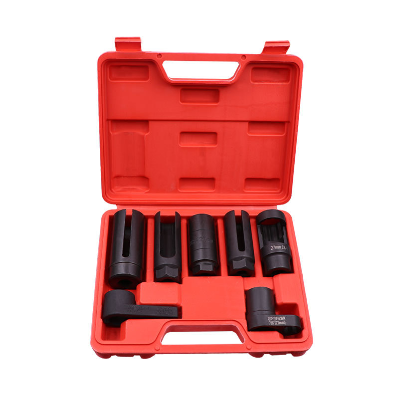 Herramienta de desmontaje del sensor de oxígeno, manguito de apertura del sensor de oxígeno del automóvil 22mm, herramienta especial para reparación de automóviles y seguros de automóviles