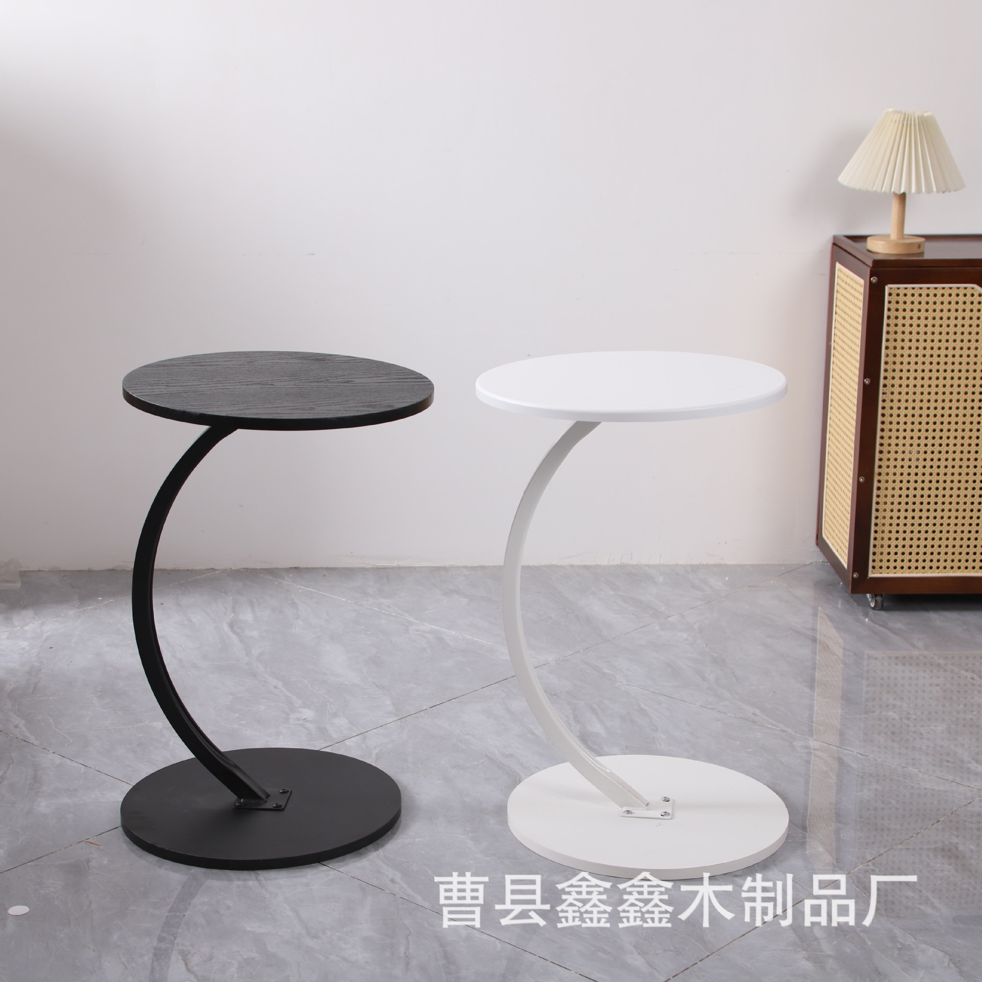 客厅沙发边几网红落地阳台角几床边简易置物迷你小桌子落地小茶几