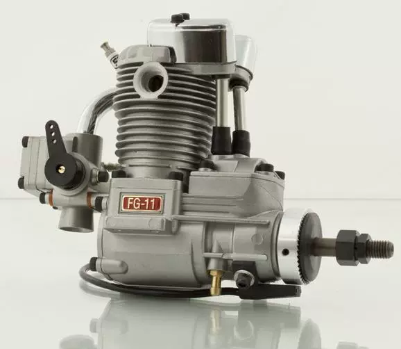 SAITO FG-11 четырехтактный двигатель 10,9 куб.см бензиновый двигатель для самолетов с неподвижным крылом в наличии
