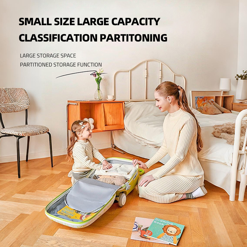 2025 niños caminando maleta bebé hombre y mujer caminando artefacto puede montar a bordo 20 pulgadas maleta pequeña