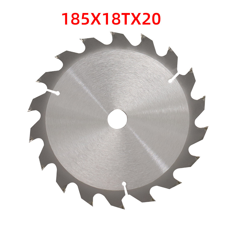 7寸/185电圆锯硬质合金木工锯片24齿18齿钨钢锯片切割刀片厂家