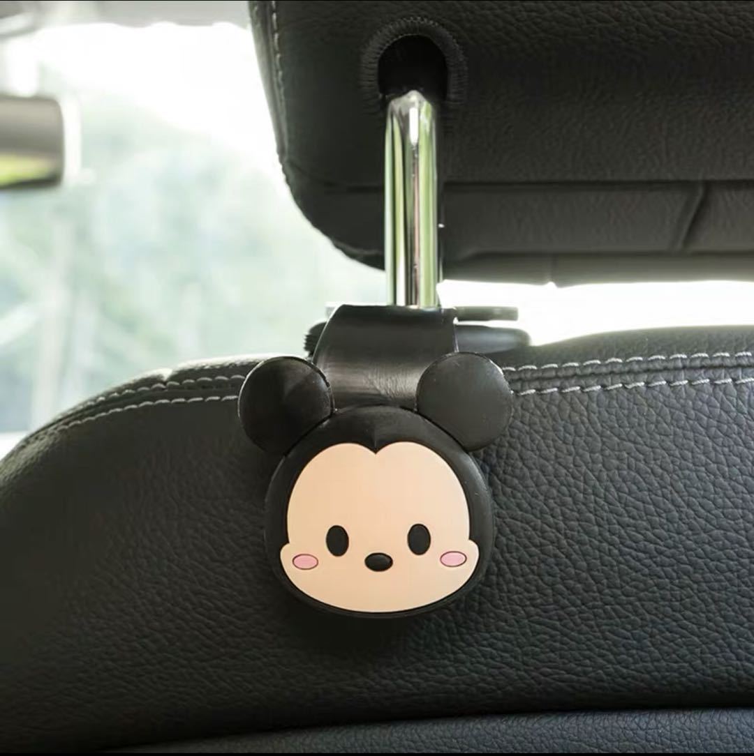Productos de automóviles creativos, asiento trasero montado en el automóvil, gancho de asiento trasero, gancho de automóvil pequeño, lindo