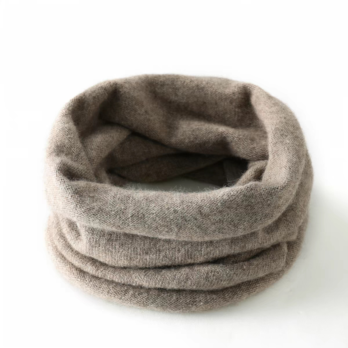 New Autumn and Winter Knit Scarf Neck Warmer for Men and Women, Thin Style for Neck Protection and Warmth, Autumn and Winter Neck Scarf, Cross-Border Knitted Fake Collar