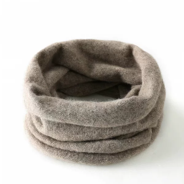 New Autumn and Winter Knit Scarf Neck Warmer for Men and Women, Thin Style for Neck Protection and Warmth, Autumn and Winter Neck Scarf, Cross-Border Knitted Fake Collar