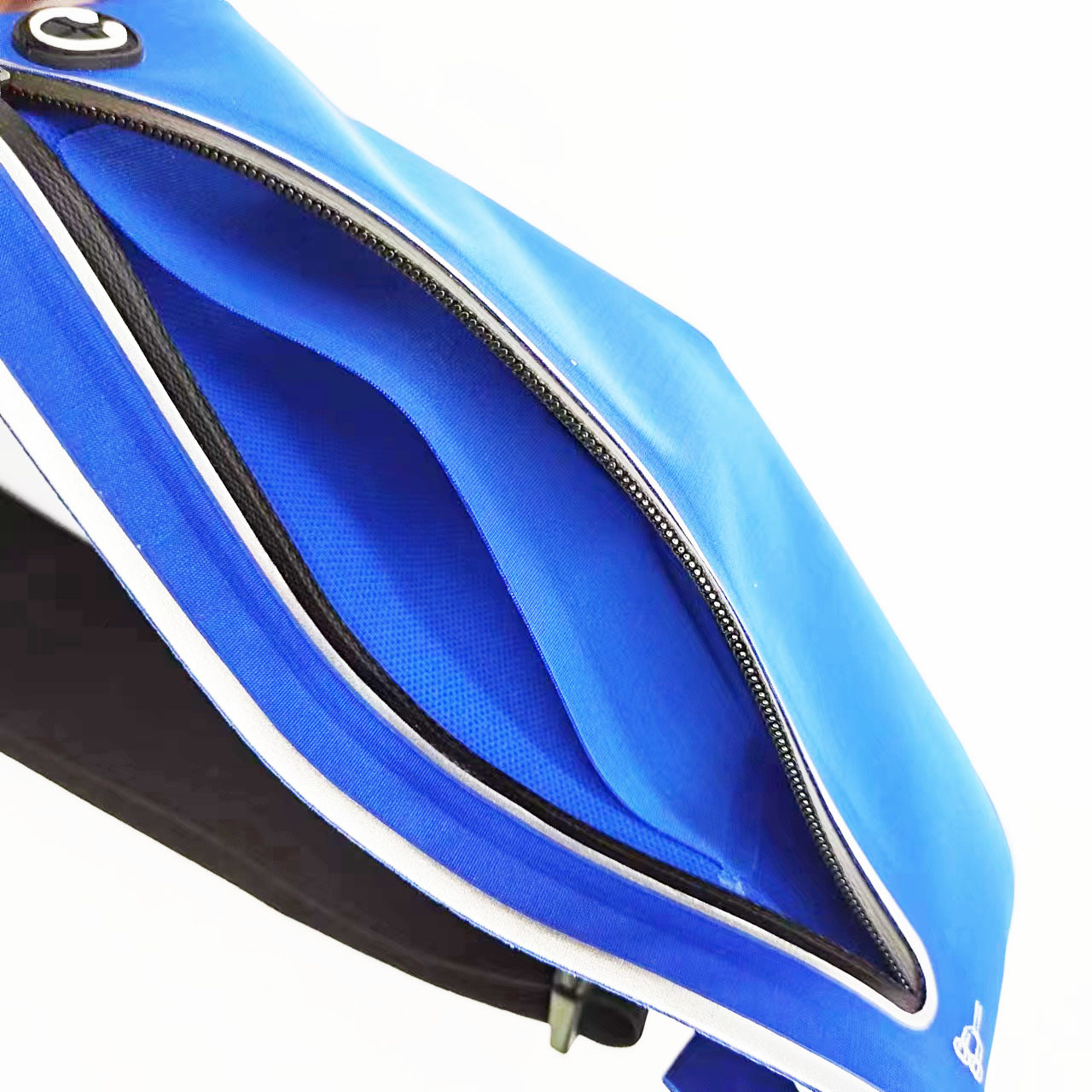Outdoor sports waist bag: Light and thin, running, reflective voltage, invisible zipper, fitness phone bag pic 2