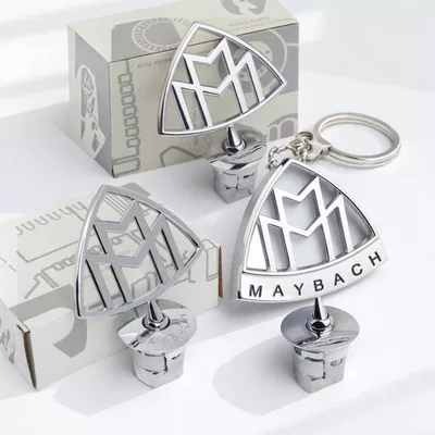 Suitable for Maybach S-Class S350 S400 S450 S480 S680 GLS engine hood front emblem modification