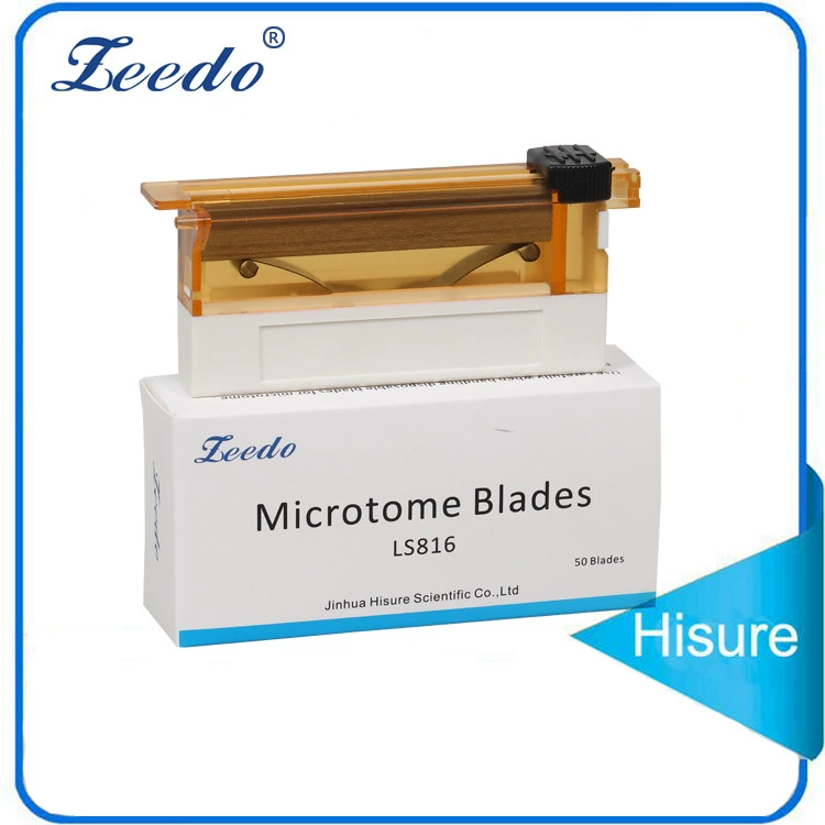 Патологическое одноразовое лезвие для нарезки, биологическое лезвие для нарезки тканей, нержавеющая сталь LS816, универсальное узкое лезвие