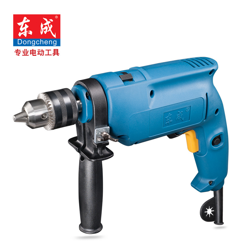 Dongcheng taladro de impacto doméstico multifuncional taladro eléctrico de impacto taladro de linterna taladro de pistola herramienta eléctrica Z1J-FF02 - 13