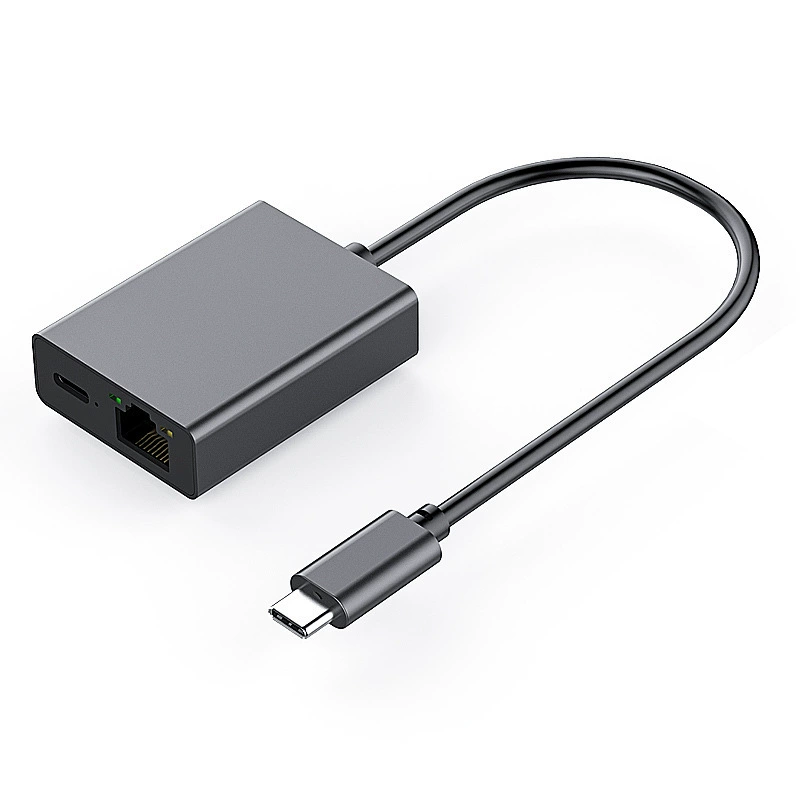 Тип-C Ethernet карта-конвертер для мобильного телефона, плоский сетевой конвертер, подходит для Xiaomi, Huawei, Redmi, Samsung