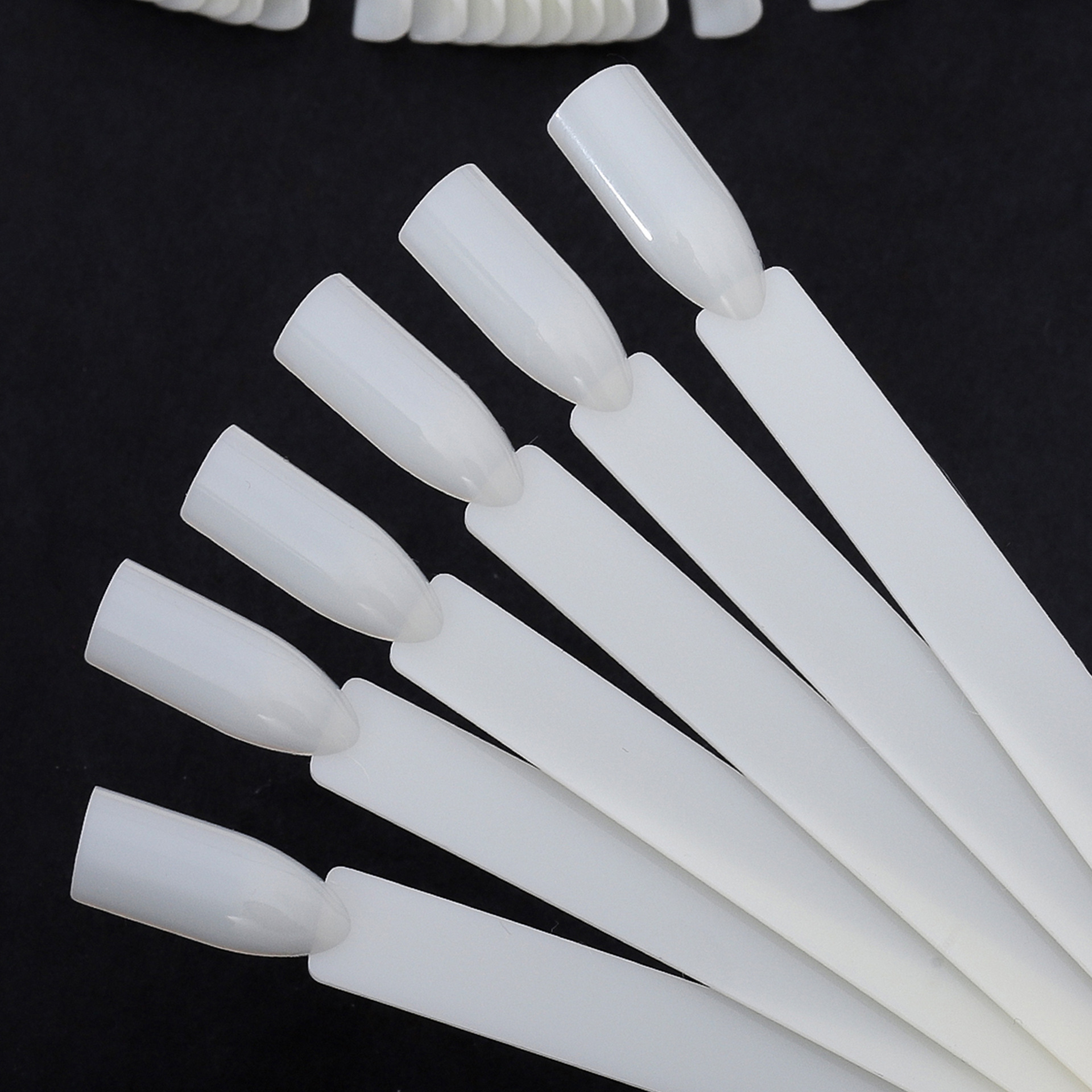 Tablero de exhibición de uñas 50 Cinta con tornillo tarjeta de color de ventilador de uñas