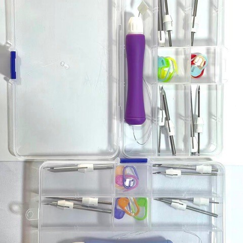 Punch Needle7 Soft Handle Punch Needle Set New Wool Felt Handmade Needlework Set Wholesale Punch Needle7 Soft Handle Punch Needle Set New Wool Felt Handmade Needlework Set Wholesale