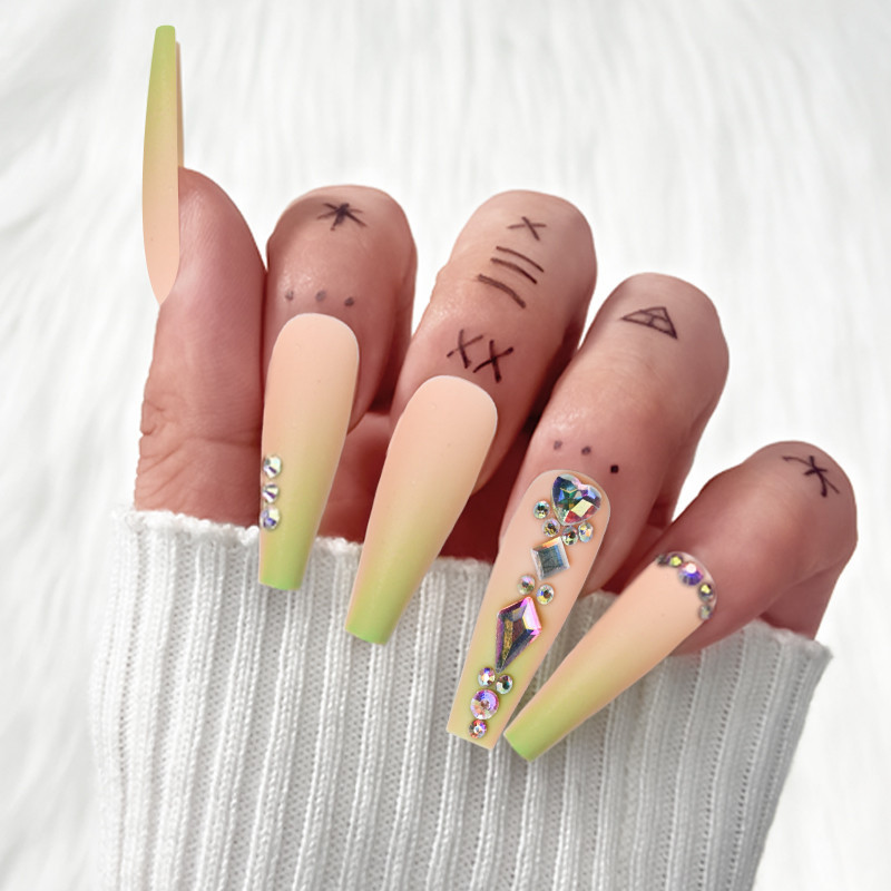 Cute, Retro, Sweet Style Cute Retro Sweet Cartoon Rose Abs Nail Patches 1 Set