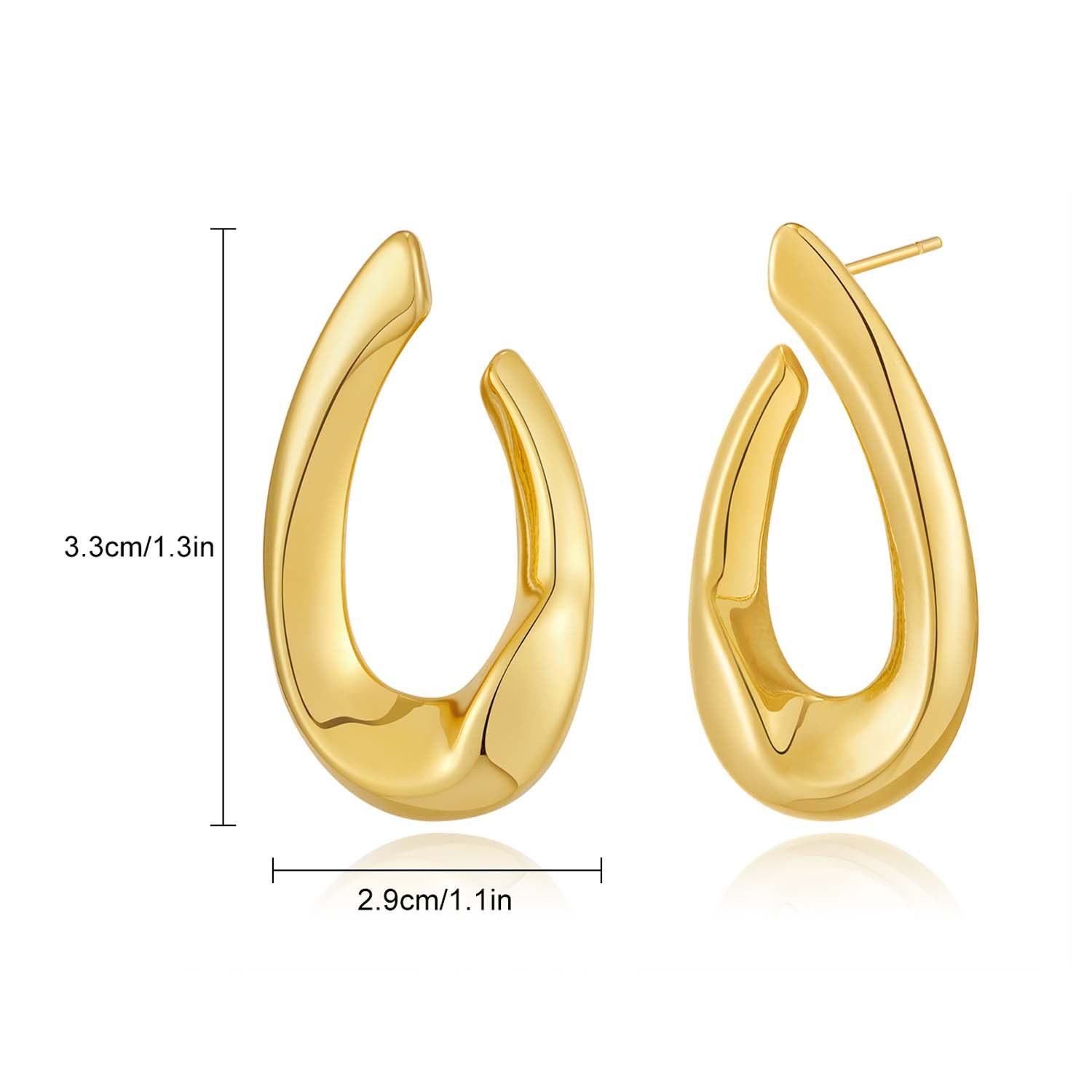 amazon-hot-selling-fashion-niche-ins-european-and-american-copper-plated-gold-earrings-irregular-simple-atmospheric-earrings