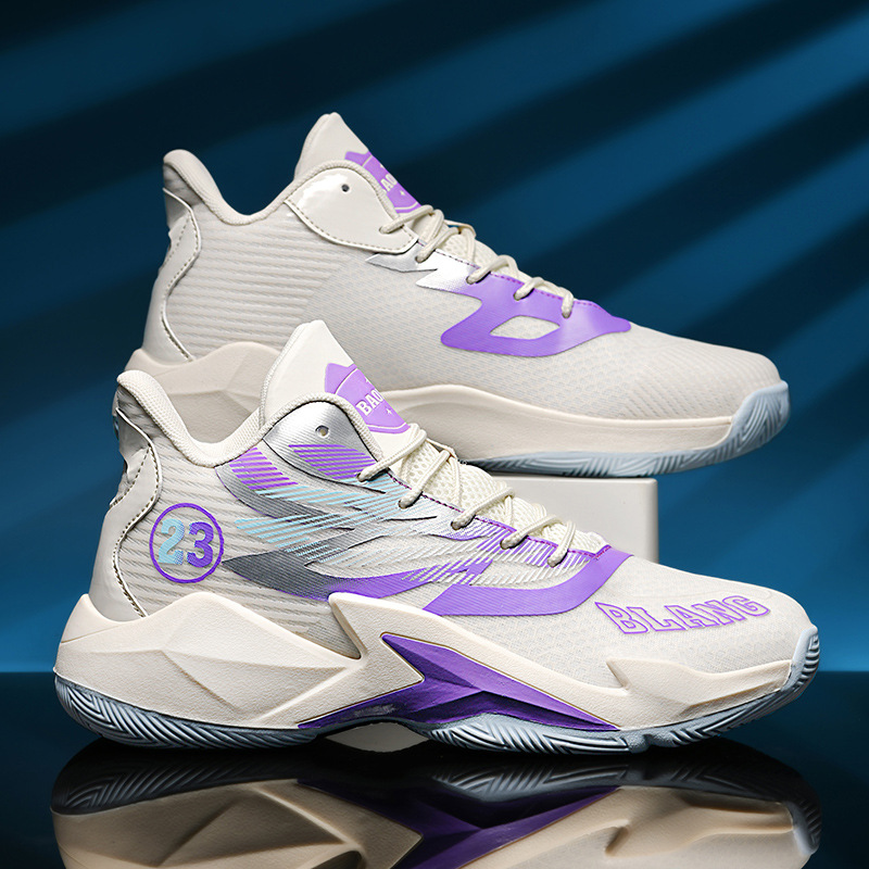2026 nuevos zapatos de baloncesto anti-deslizante, anti-desgaste y anti-choque, hombres y mujeres, zapatos deportivos de tendencia estudiantil Duan Duan