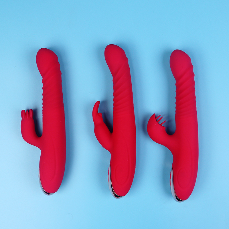 Lilbo Large Fish Tongue Vibrating Rod Automatic Reversible Heating Charging Female masturbation massager Adult sex toy