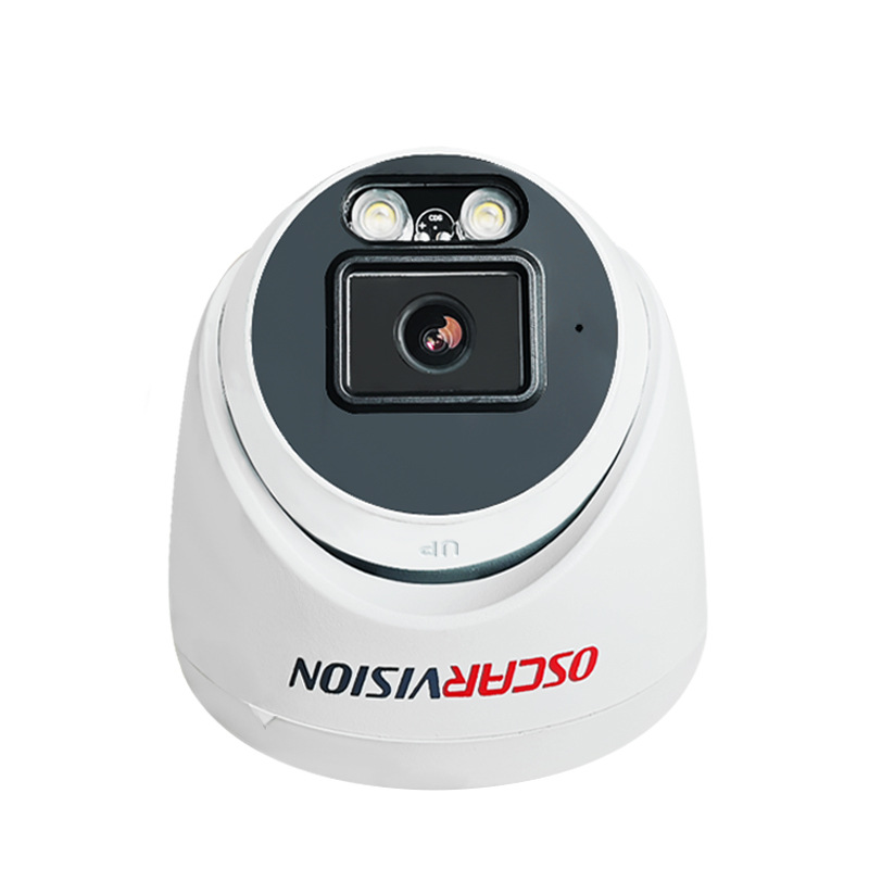 Cámara de vigilancia coaxial AHD, visión nocturna a todo color, grabación, cámara de alta definición para interiores, monitor de techo tipo domo