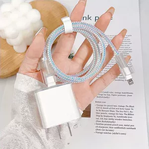 Apple, iPhone17, зарядный кабель, зарядное устройство, прозрачный защитный чехол, 20W, защита при падении