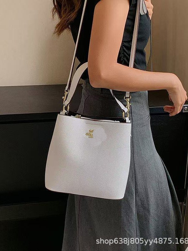 新商品の女性カバンmollieバケツバッグファッションシングルショルダーバッグシンプルな大気ハンドバッグ|undefined