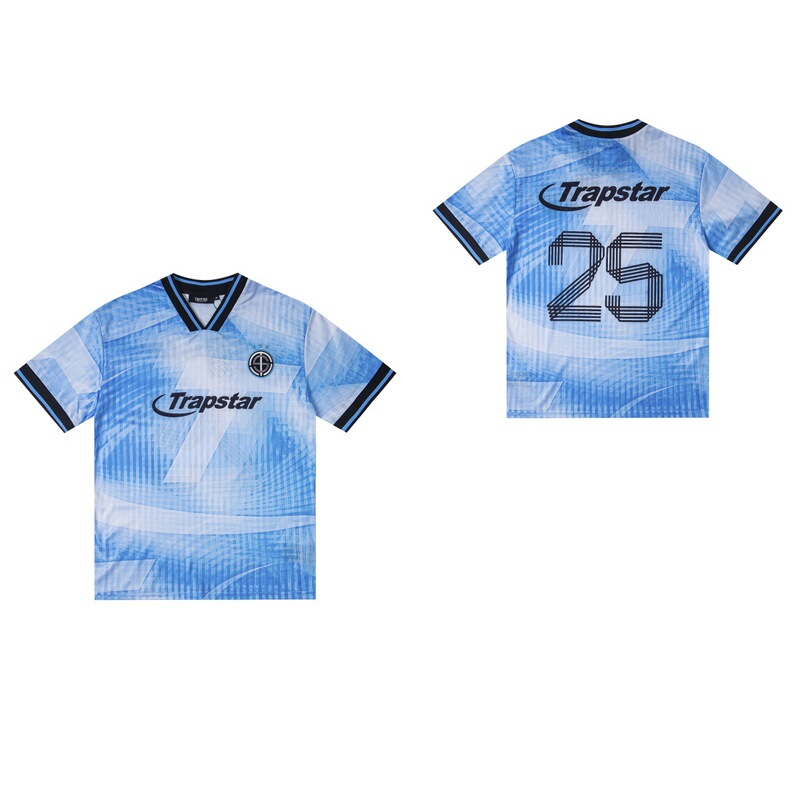新作入荷 クロスボーダー貿易 Trapstar 高画質プリント 半袖ショートパンツセット 長袖|undefined