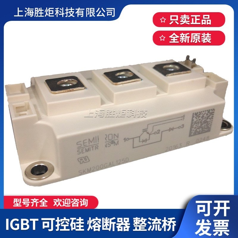 SKM195GAL125D SKM150GAL125D SKM200GAL125D 原装功率IGBT模块