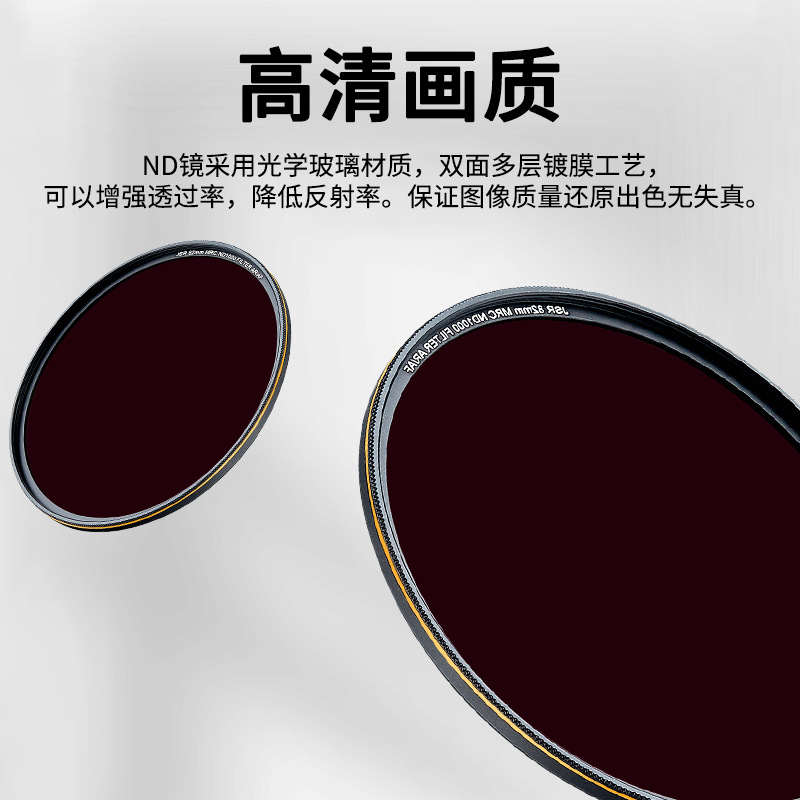 JSR 62mm multi-capa recubierta impermeable MRC ND4 8 16 32 64 1000 Alambre De Oro ultra-Delgado lente