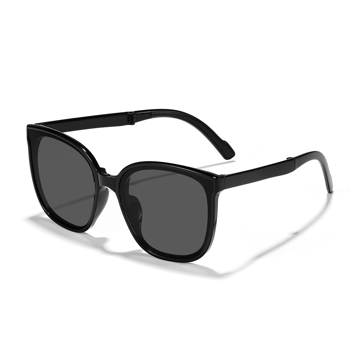 Niños nuevo de alta calidad portátil plegable cuadrado moda todo-Partido UV gafas de sol UV400