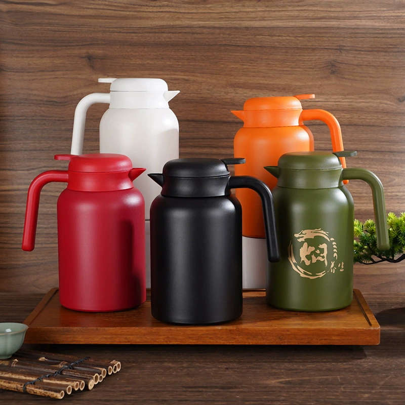 Новый чайник для тушения из нержавеющей стали 316, бытовой чайник для разделения воды, изолированный чайник для горячей воды, кастрюля для тушения большой емкости