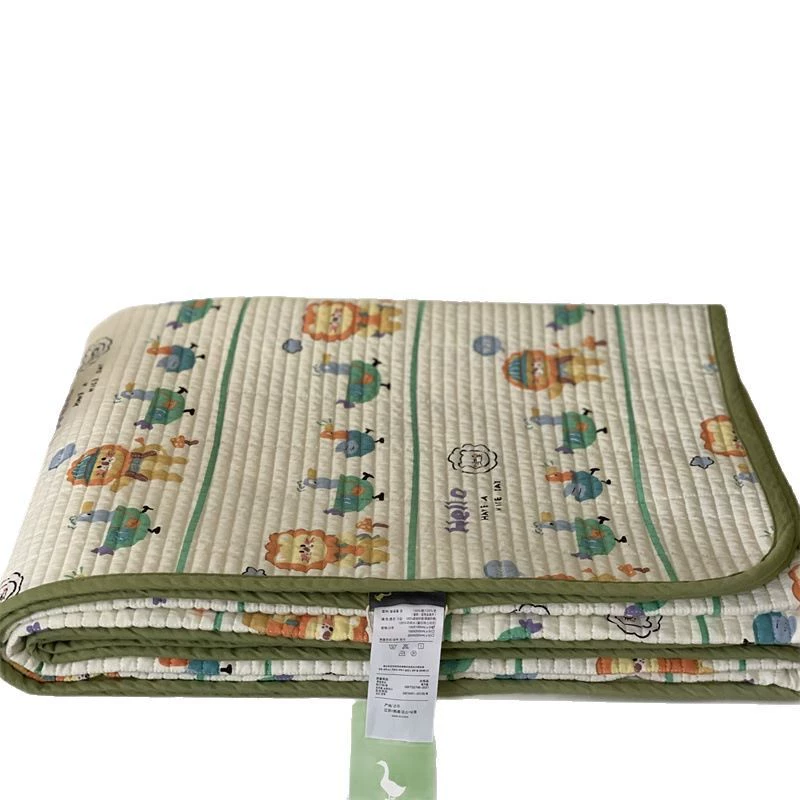 Детская кроватка из хлопка, простыня с рисунком, 1,5 м