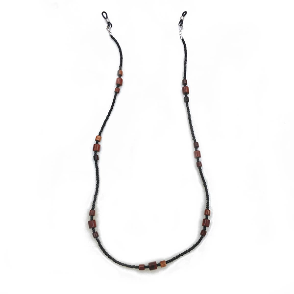 Barrel bead glasses chain