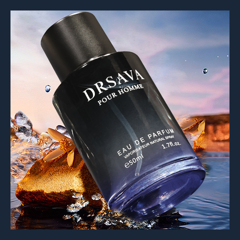 Comercio exterior transfronterizo venta caliente estilo caliente fragancia de perfume de hombre salvaje al por mayor suministro de transmisión en vivo perfume Gulong de larga duración 50ml
